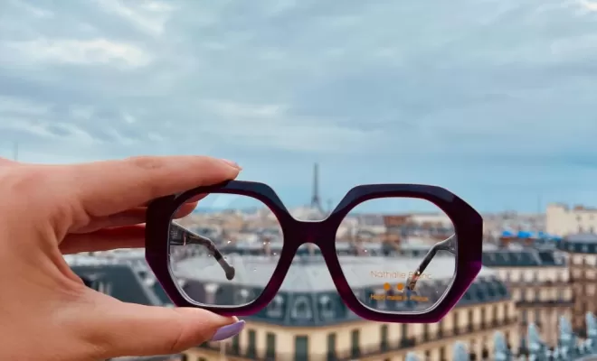 Montures Nathalie Blanc, les lunettes du voisin à Dax.