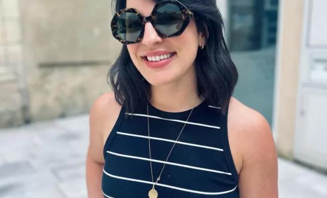 Lunettes de soleil du petit créateur Italien Giuliani eyewear, Les lunettes du voisin à Dax.