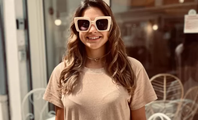 Lunettes de soleil du petit créateur Italien Giuliani eyewear, Les lunettes du voisin à Dax.